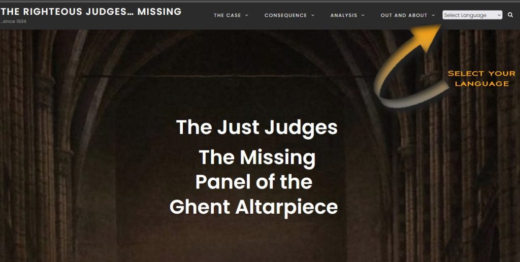 Die gerechten Richter &ndash; Das gestohlene Tafelbild des Genter Altars - W&auml;hlen Sie Ihre Sprache